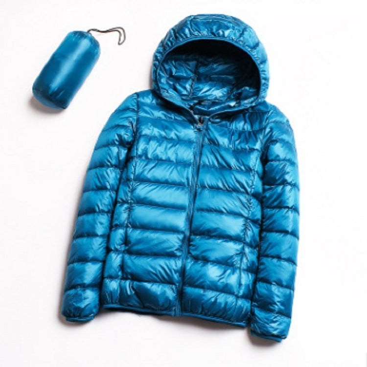 Casual Ultra Light White Duck Down Jacket Women Autumn Winter Warm Coat Hooded Parka
