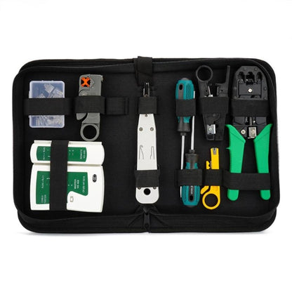 Three-purpose Network Cable Clamp Tester Hand Tool Set Home Network Repair Kit