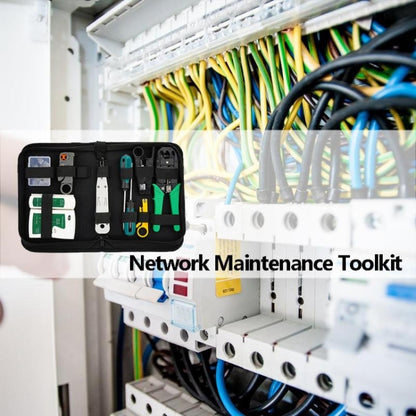 Three-purpose Network Cable Clamp Tester Hand Tool Set Home Network Repair Kit