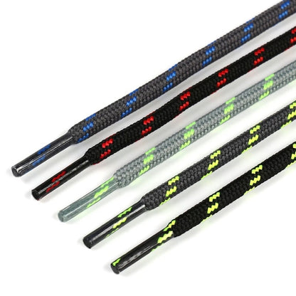 Round High Density Weaving Shoe Laces Outdoor Hiking Slip Rope Sneakers Boot Shoelace
