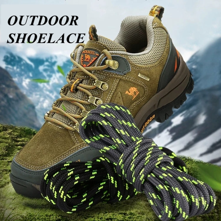 Round High Density Weaving Shoe Laces Outdoor Hiking Slip Rope Sneakers Boot Shoelace