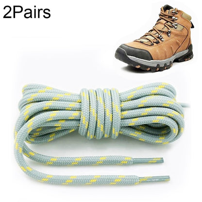 Round High Density Weaving Shoe Laces Outdoor Hiking Slip Rope Sneakers Boot Shoelace