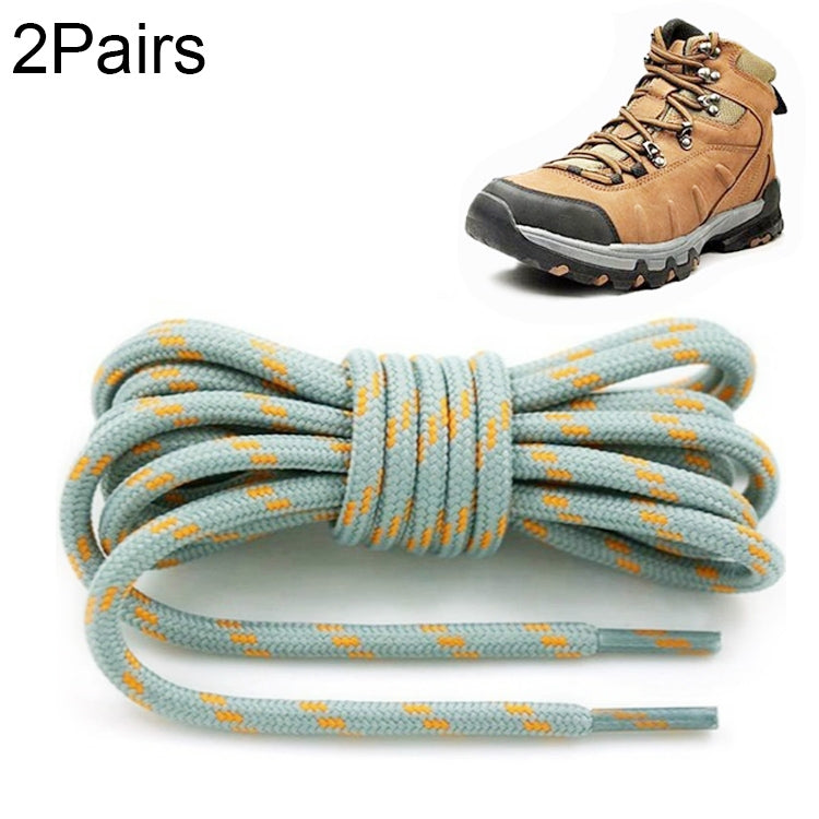 Round High Density Weaving Shoe Laces Outdoor Hiking Slip Rope Sneakers Boot Shoelace