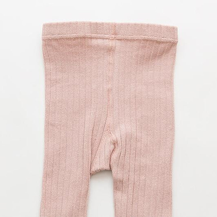 Baby Cotton Leggings Bow Knit Children Pantyhose