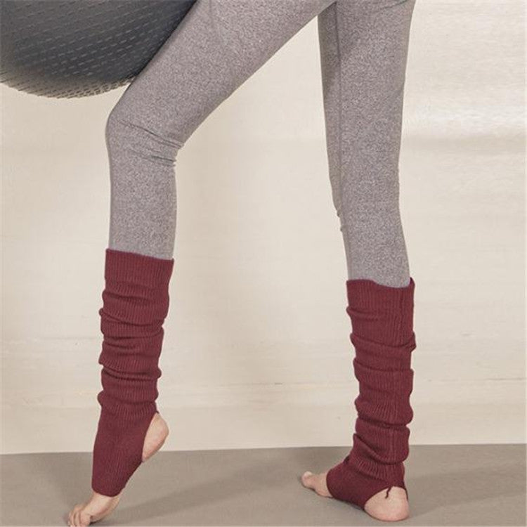 Yoga Leggings Stockings Winter Adult Sports Socks Warm Wool Socks