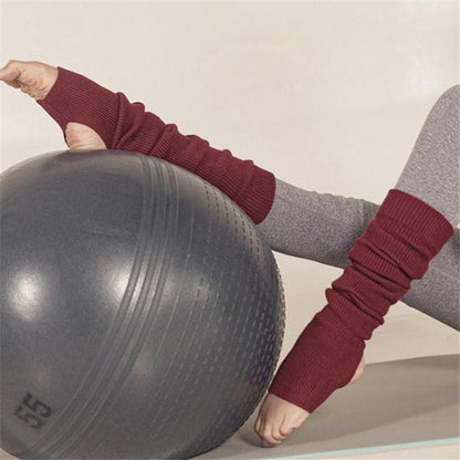 Yoga Leggings Stockings Winter Adult Sports Socks Warm Wool Socks