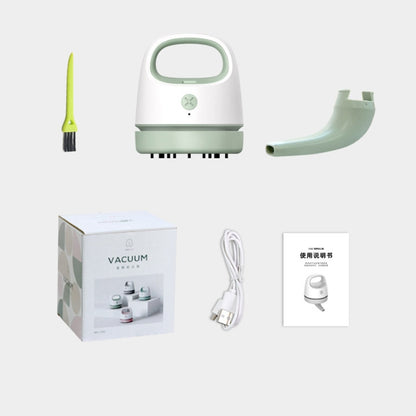 C502 Office Desktop Keyboard Cleaning Vacuum Cleaner USB Charging Mini Portable Car Vacuum Cleaner
