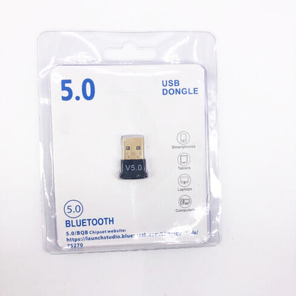3 шт. Bluetooth V5.0 адаптер для компьютера, ноутбука, USB Bluetooth клавиатура, аудиоприемник