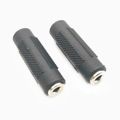 30 gab. 3,5 mm sieviešu un sieviešu audio taisni caurvadāms galvas adapteris austiņu audio pagarinātāja vada savienotājs