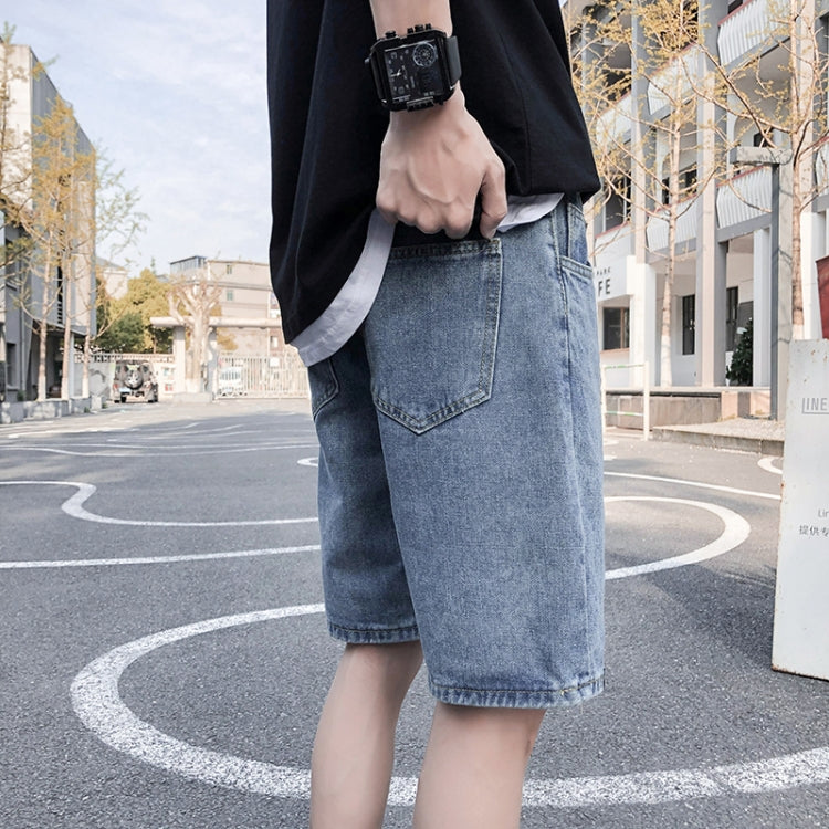 Summer Shorts Denim Five-Point Pants Middle Pants Casual Breeches