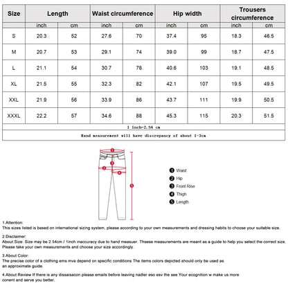 Summer Shorts Denim Five-Point Pants Middle Pants Casual Breeches