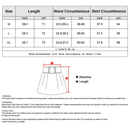 High Waist Drape Skirt Loose And Thin Mid-Length A-Line Skirt