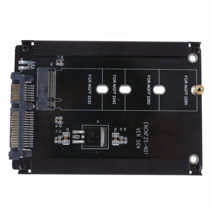 Металлический корпус CYB + M Socket 2 M.2 NGFF (SATA) SSD адаптер на 2.5 SATA для твердотельного жесткого диска M2 NGFF SSD 2230/2242/2260/2280 мм