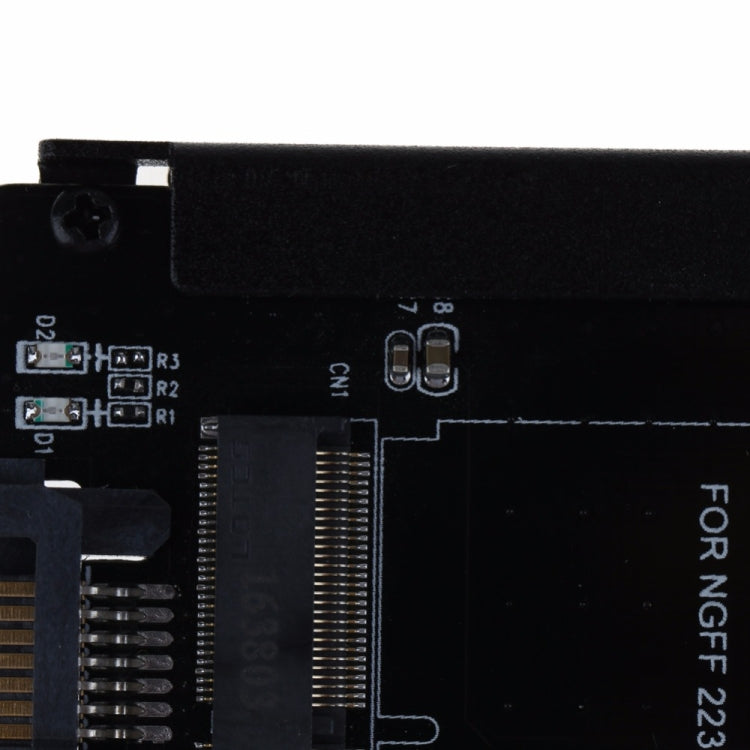 Металлический корпус CYB + M Socket 2 M.2 NGFF (SATA) SSD адаптер на 2.5 SATA для твердотельного жесткого диска M2 NGFF SSD 2230/2242/2260/2280 мм