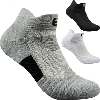 Men Outdoor Running Basketball Socks Boat Socks