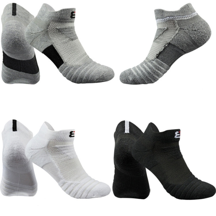 Men Outdoor Running Basketball Socks Boat Socks