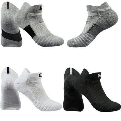 Men Outdoor Running Basketball Socks Boat Socks