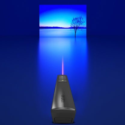 Deli 2.4GHz Laser Page Turning Pen Rechargeable Speech Projector Pen
