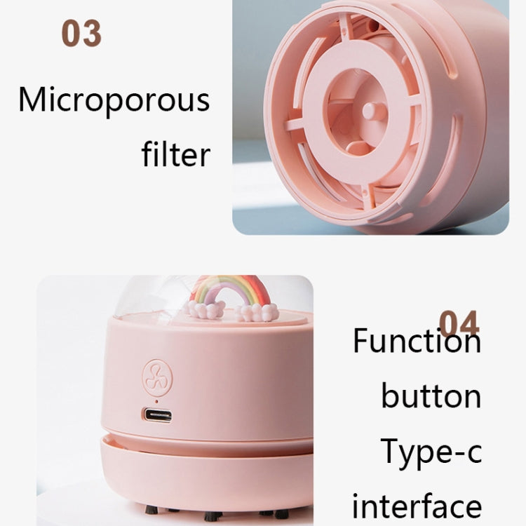 X1 Mini USB Handheld Wireless Desktop Vacuum Cleaner
