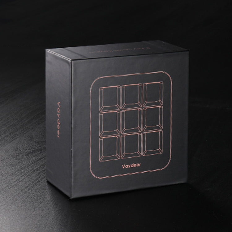 Механическая клавиатура Vaydeer JP1011 с 9 клавишами, мини-портативная клавиатура, длина кабеля: 1 м