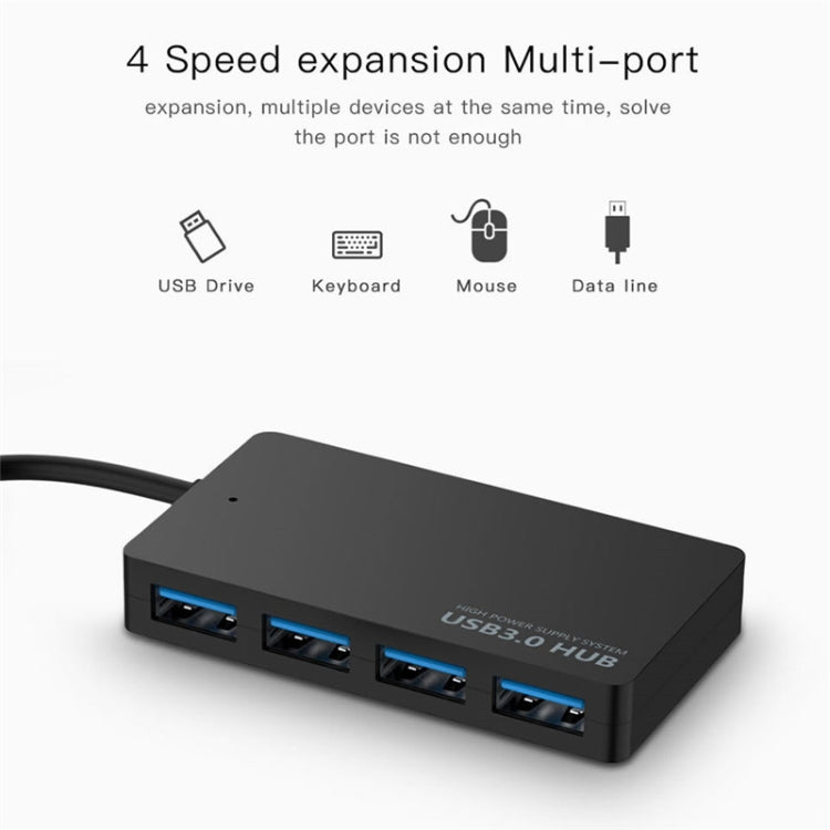 KYTC47 4-портовый USB-адаптер, кабель, высокоскоростная USB-док-станция, многоинтерфейсный концентратор, конвертер