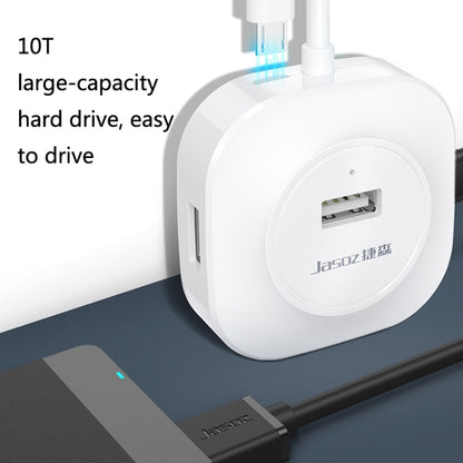 Высокоскоростной 4-портовый концентратор USB 2.0 Jasoz с док-станцией 1–4