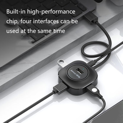 Высокоскоростной 4-портовый концентратор USB 2.0 Jasoz с док-станцией 1–4