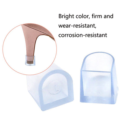 10 Pairs Dancing Shoes Protective Cover Wear-Resistant Heel Cover