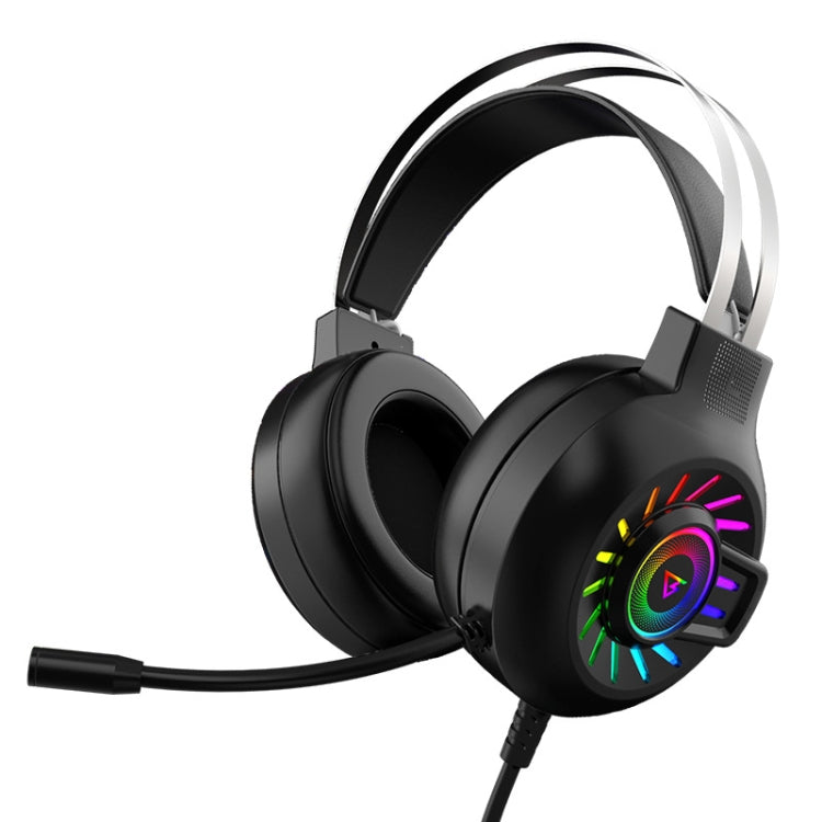 FOREV G97 RGB Luminous Wired Game Headset with Mic, Spec:, 7.1 Channel (Black)
