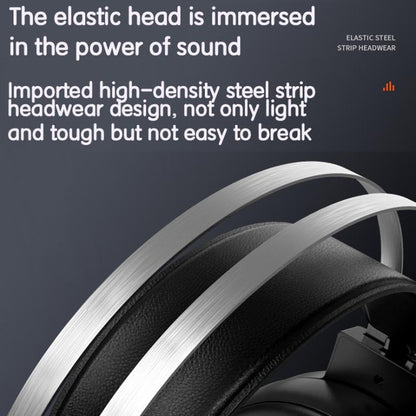 FOREV G97 RGB Luminous Wired Game Headset with Mic, Spec:, 7.1 Channel (Black)