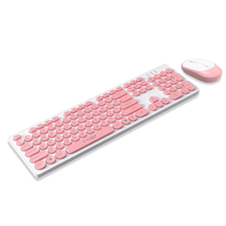T-WOLF TF770 Mechanical Feel Wireless Gaming Keyboard And Mouse Set