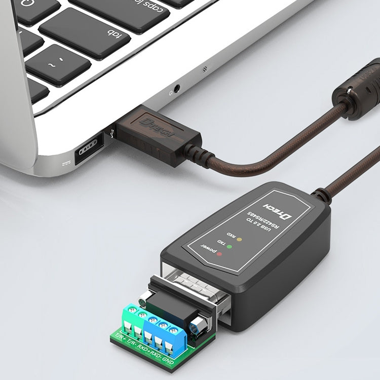 Кабель-переходник DTECH DT-5019 USB - RS485 / RS422, чип FT232, длина: