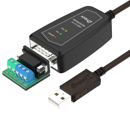 Кабель-переходник DTECH DT-5019 USB - RS485 / RS422, чип FT232, длина: