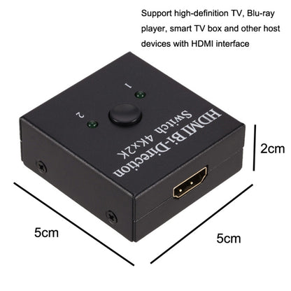 ZHQ010 HDMI divvirzienu viedais 2 pret 1 izejas slēdzis