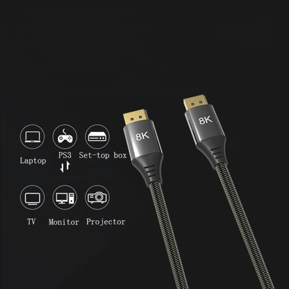 Кабель DisplayPort DP1.4 8K для подключения монитора компьютера и HD-кабеля «папа-папа»
