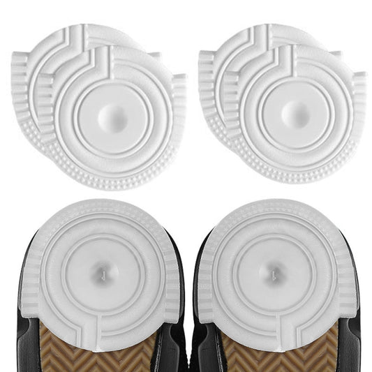 2 Pairs Sole Wear-Resistant Rubber Cuttable Sports Anti-Slip Sticker