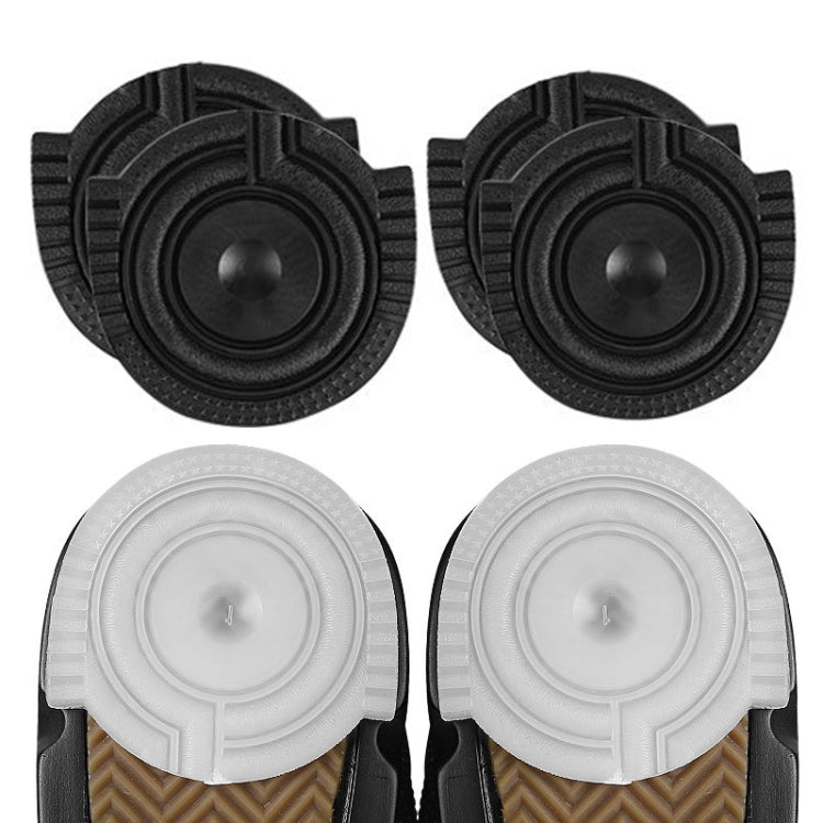 2 Pairs Sole Wear-Resistant Rubber Cuttable Sports Anti-Slip Sticker