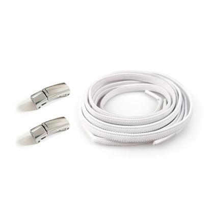 SLK28 Metal Magnetic Buckle Elastic Free Tied Laces, Style: Gold Magnetic Buckle