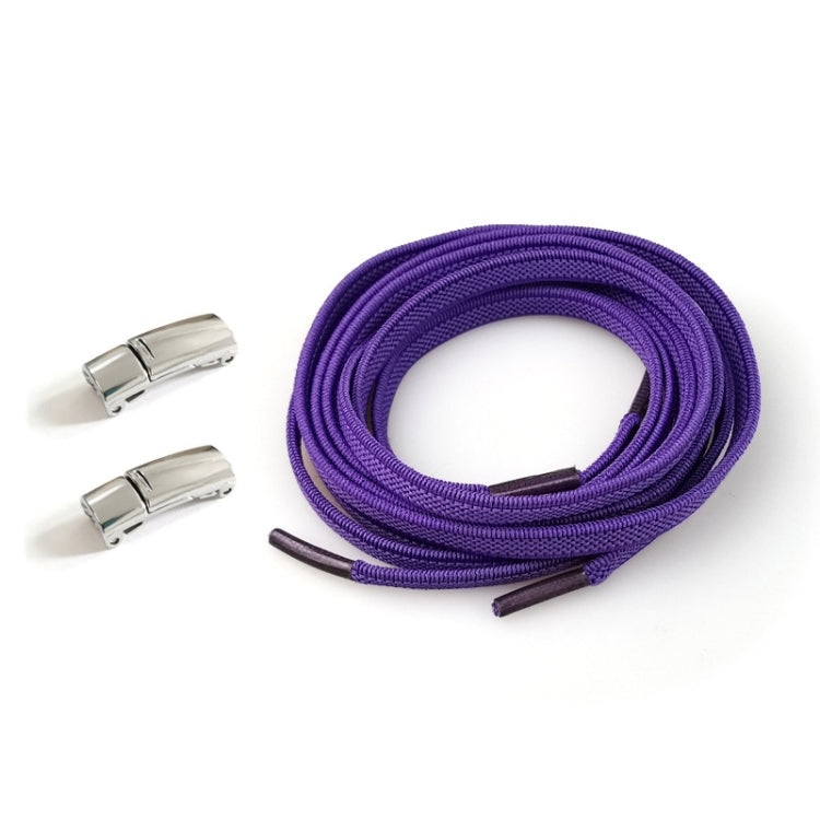 SLK28 Metal Magnetic Buckle Elastic Free Tied Laces, Style: Gold Magnetic Buckle