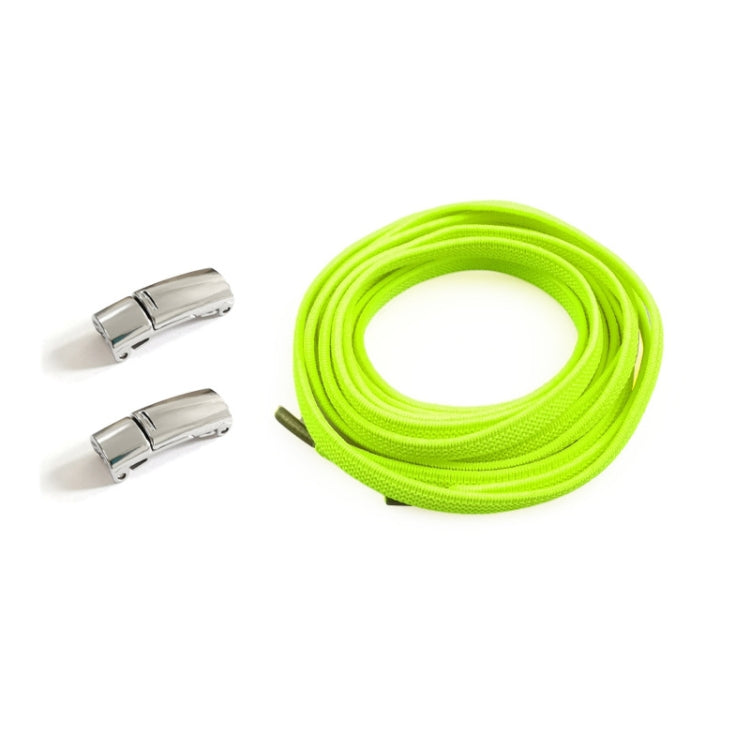 SLK28 Metal Magnetic Buckle Elastic Free Tied Laces, Style: Gold Magnetic Buckle
