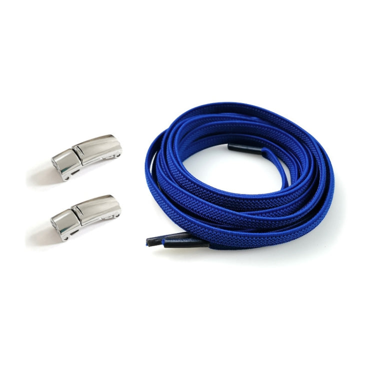SLK28 Metal Magnetic Buckle Elastic Free Tied Laces, Style: Gold Magnetic Buckle