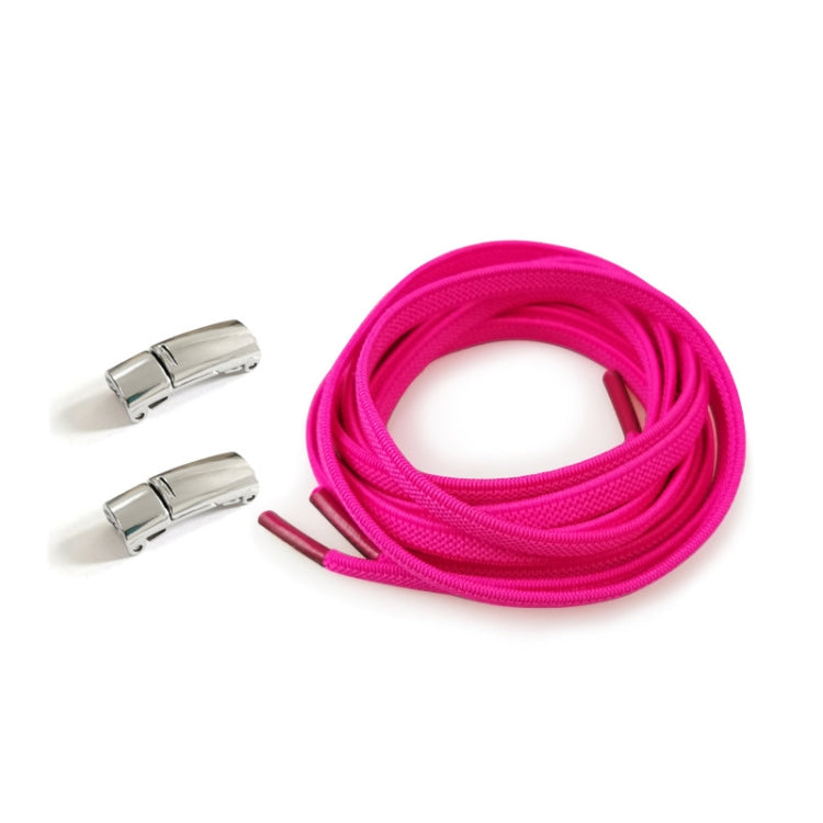 SLK28 Metal Magnetic Buckle Elastic Free Tied Laces, Style: Gold Magnetic Buckle