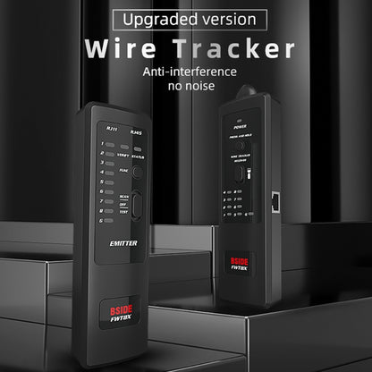 BSIDE FWT8X  Dual Mode Network Wire Tracker Cable Toner RJ45 RJ11 Accurate Ethernet LAN Tracer