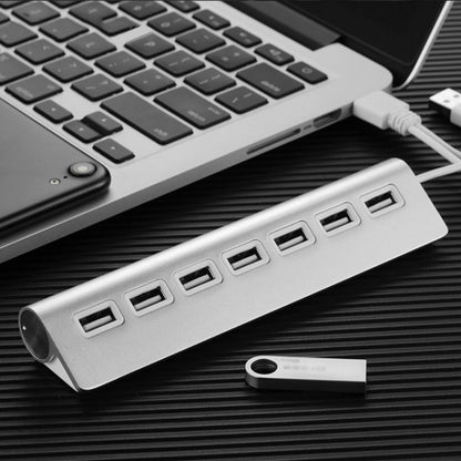THL059 USB2.0 7 в 1 концентратор из алюминиевого сплава