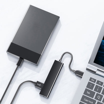 Конвертер-концентратор на 4 порта USB 2.0, длина кабеля: 15 см, стиль: