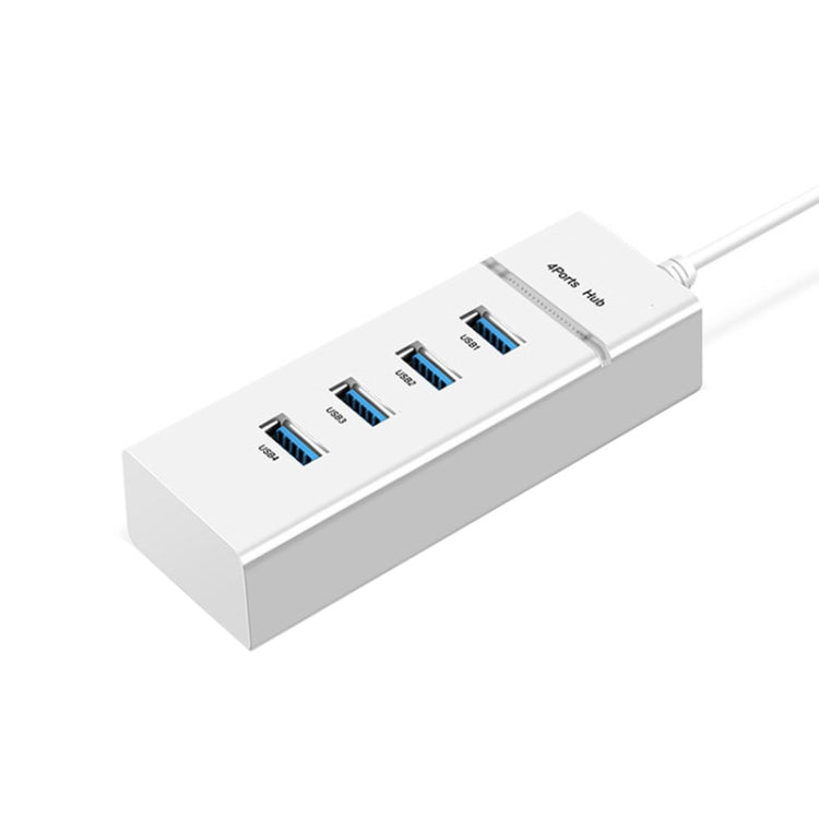 Конвертер-концентратор на 4 порта USB 2.0, длина кабеля: 15 см, стиль: