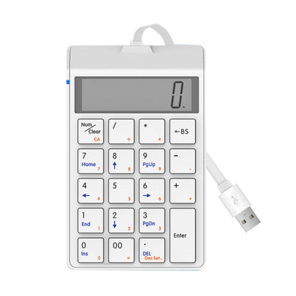 Проводная клавиатура Sunreed SKB886S с 19 клавишами и цифровым USB-интерфейсом. Длина кабеля: 1,5 м.