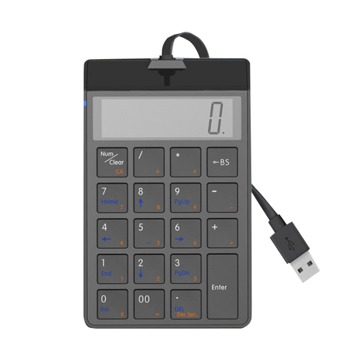 Проводная клавиатура Sunreed SKB886S с 19 клавишами и цифровым USB-интерфейсом. Длина кабеля: 1,5 м.