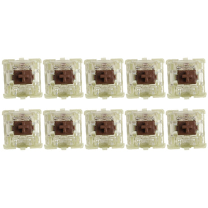10PCS Cherry MX RGB Transparent Shaft Switch Mechanical Keyboard Triangular Shaft Body