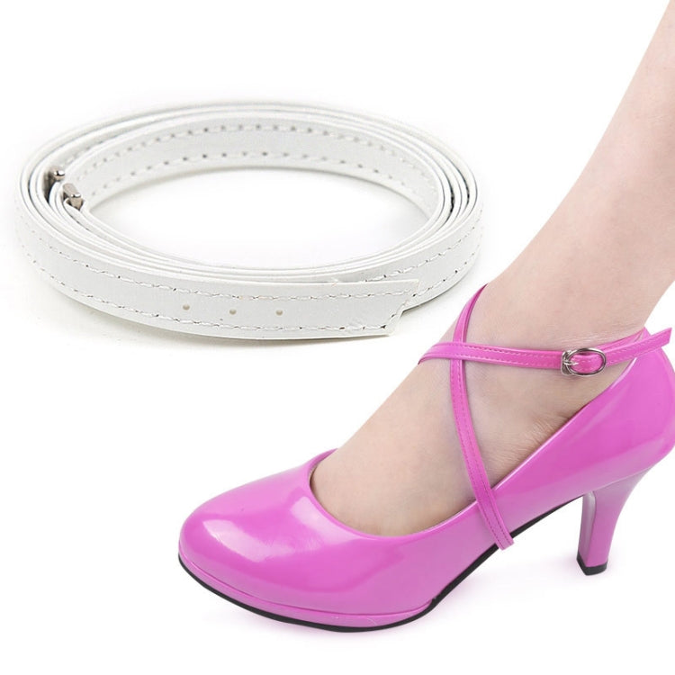 Cross Section High Heels Leather Shoes Anti-Heel Laces